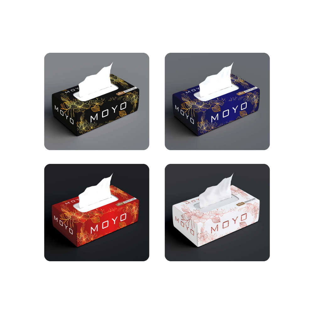 Moyo Facial Tissues - Pack of 3