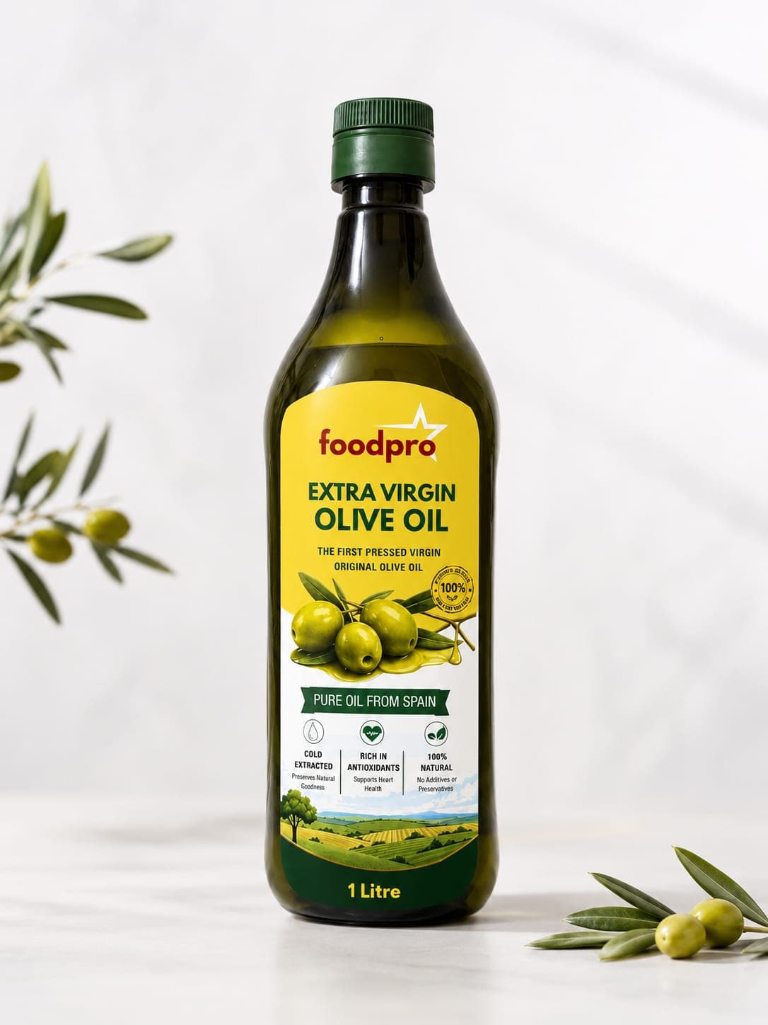 Foodpro Extra Virgin Olive Oil 1L