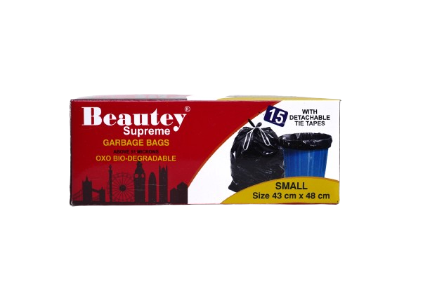 Beautey Premium 51 MICRON Super Strong Bio Degradable Garbage Bags Pack of 4