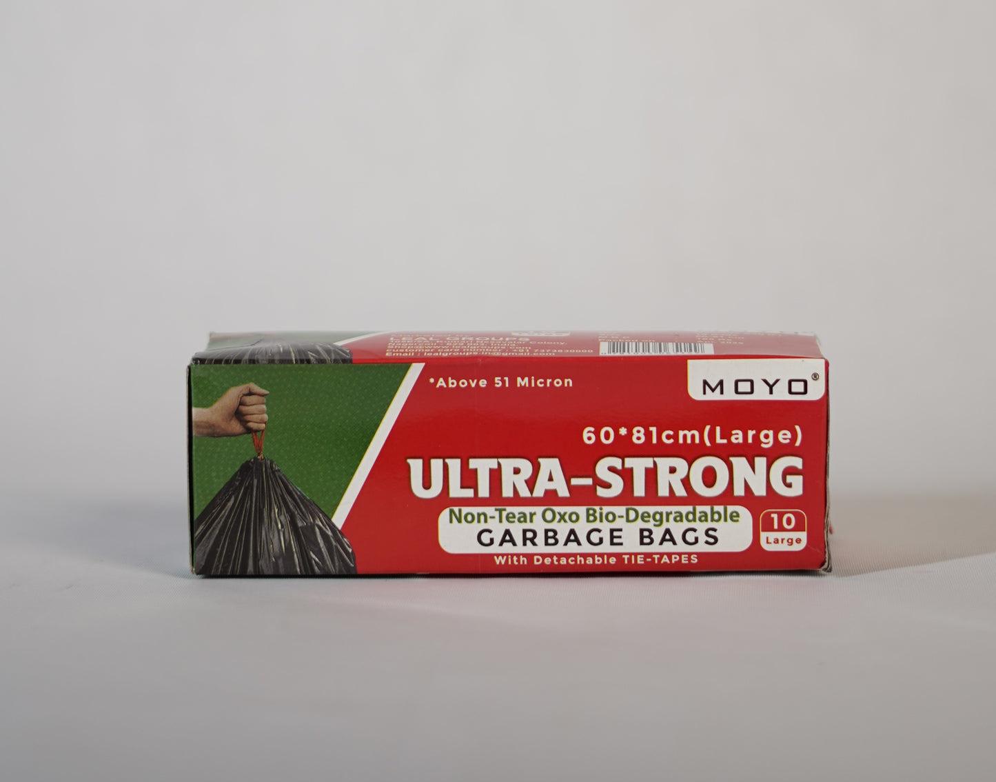 Moyo Ultra Strong Garbage Premium Bags (51 micron) - Pack of 4